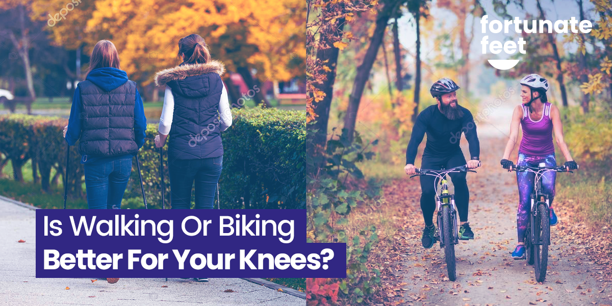 Is Walking Or Biking Better For Your Knees? Fortunate Feet